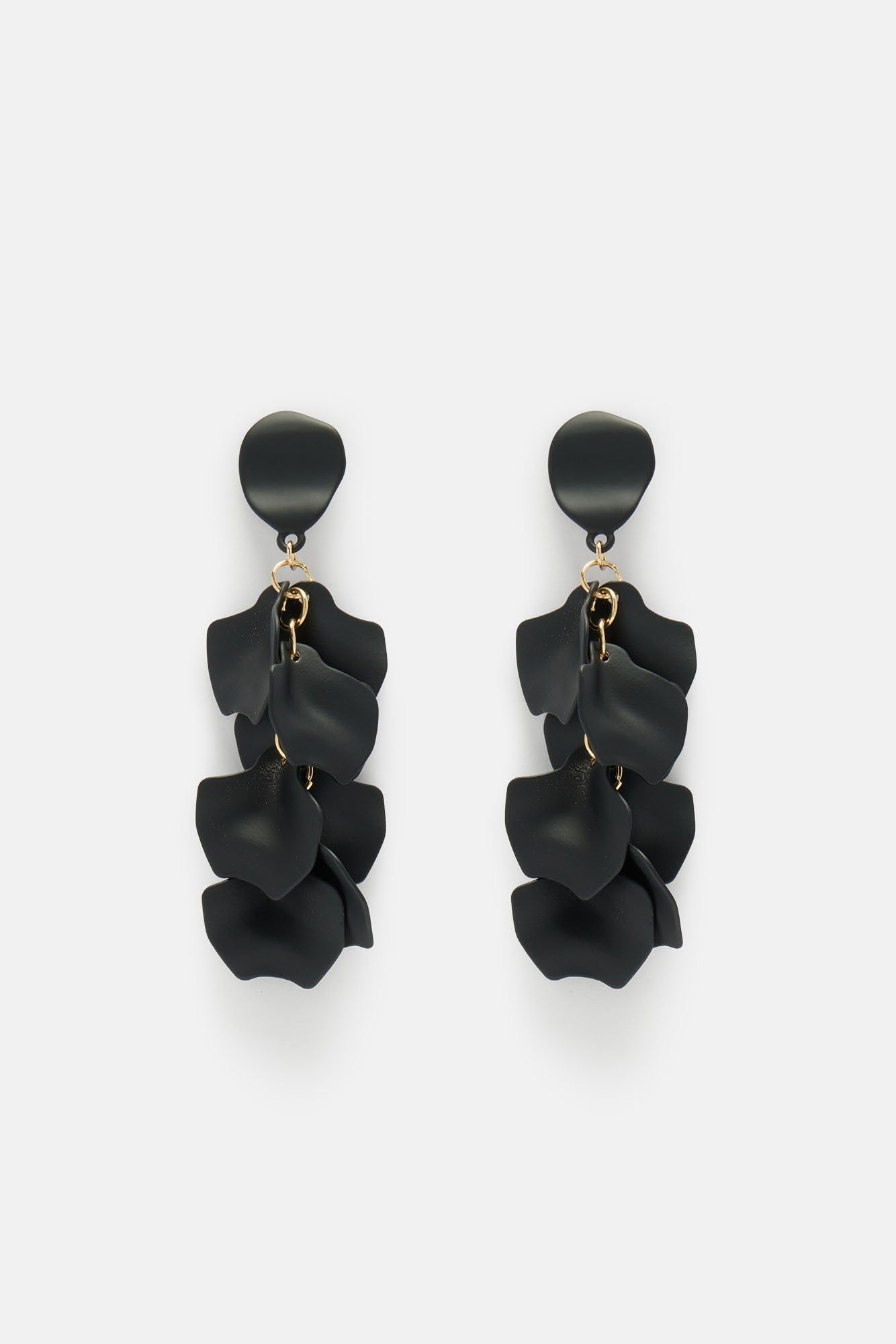 Rosetta Earrings - Black sold by Fashion Nova product image thumbnail 3