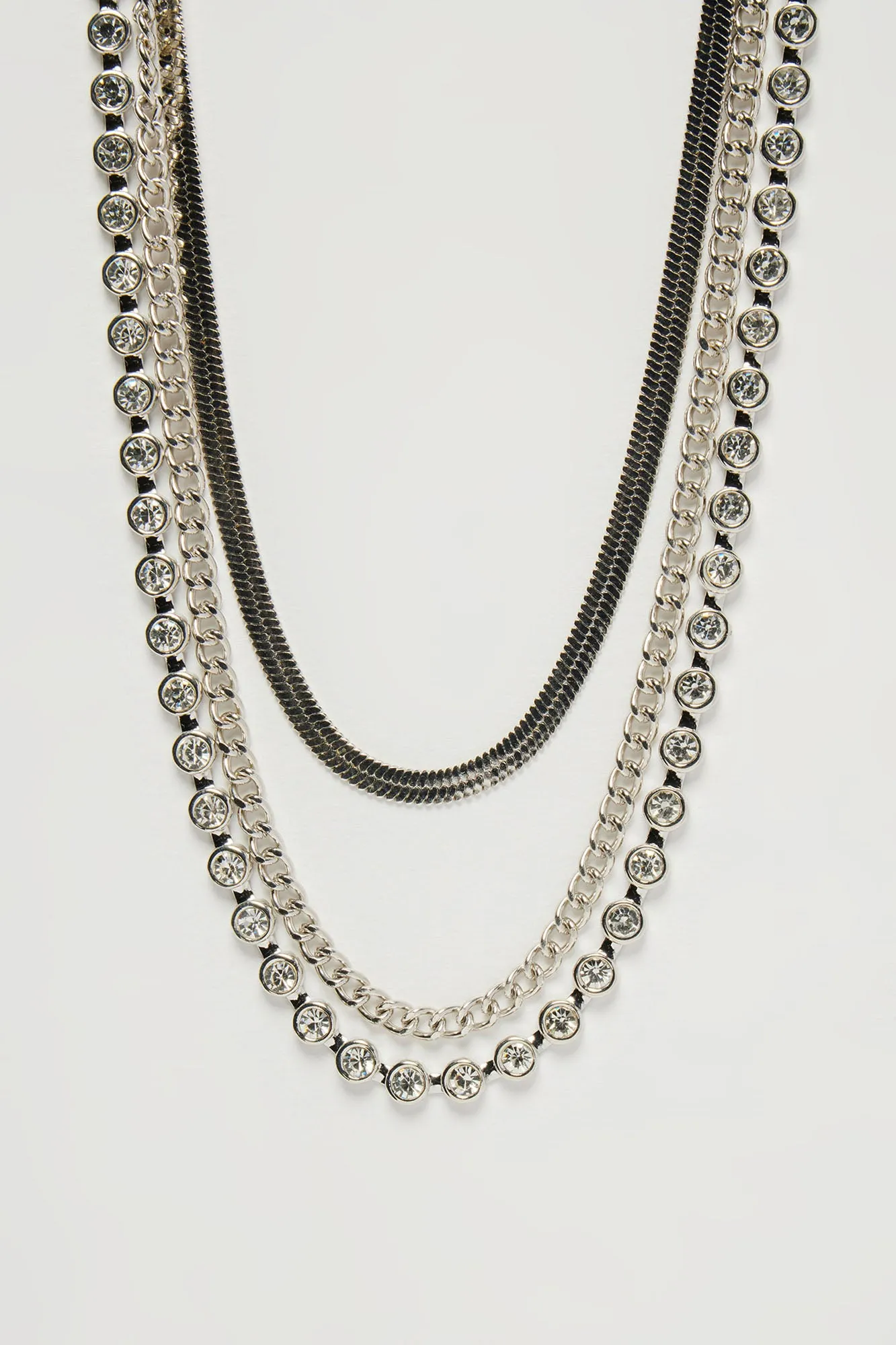 Superior Habits Necklace Set - Silver sold by Fashion Nova product image thumbnail 3