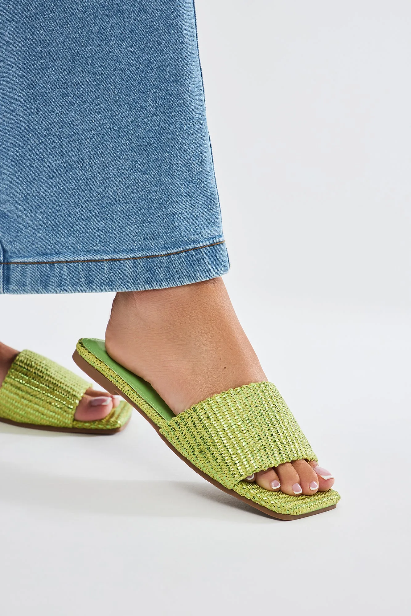 Always Good Vibes Sandals - Green sold by Fashion Nova product image thumbnail 3