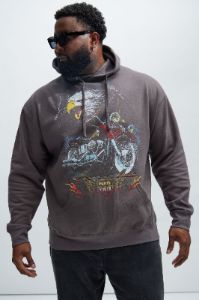 Wasted Youth Hoodie - Charcoal sold by Fashion Nova