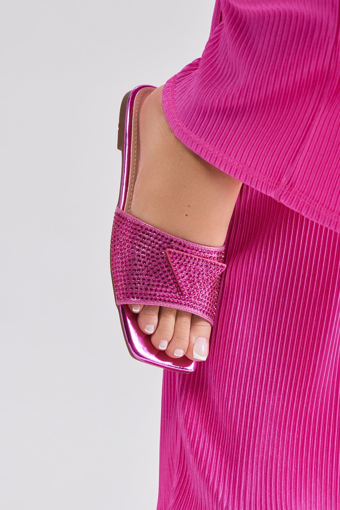 Charming Girl Embellished Sandals - Hot Pink sold by Fashion Nova product image thumbnail 2