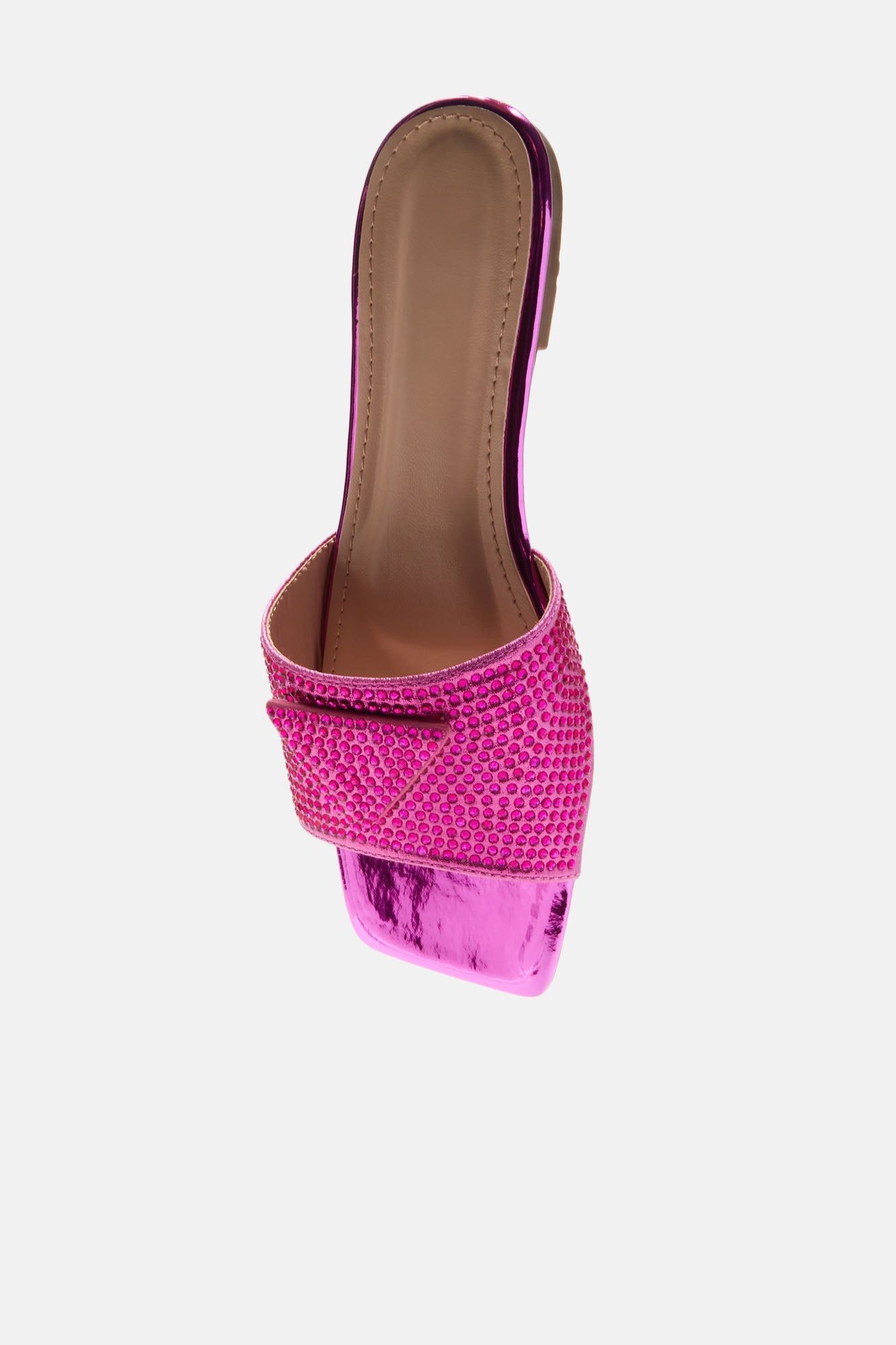 Charming Girl Embellished Sandals - Hot Pink sold by Fashion Nova