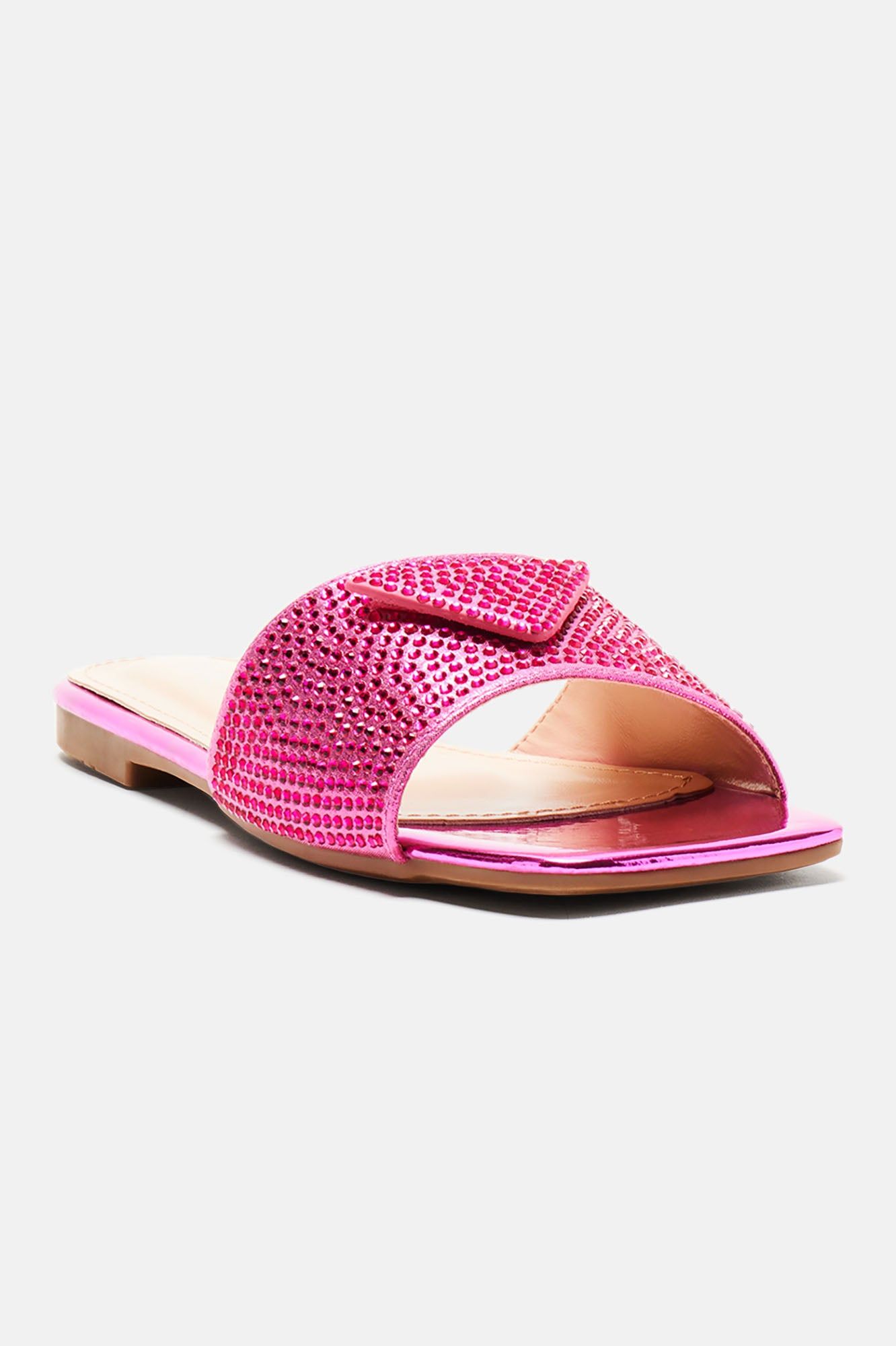 Charming Girl Embellished Sandals - Hot Pink sold by Fashion Nova product image thumbnail 3