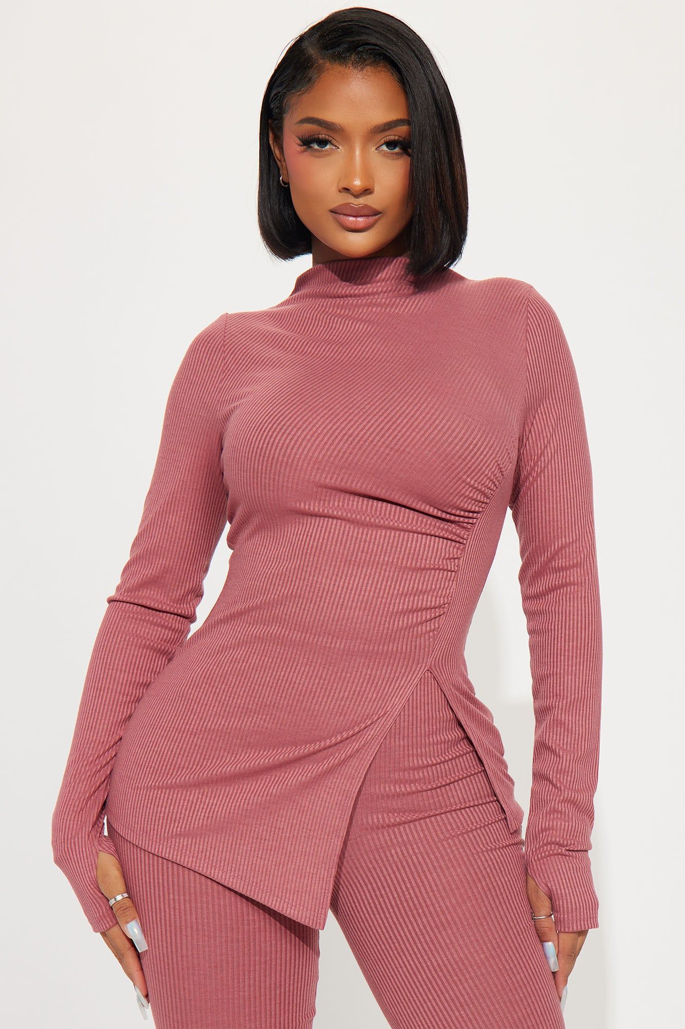 Miranda Legging Set - Mauve sold by Fashion Nova product image thumbnail 2