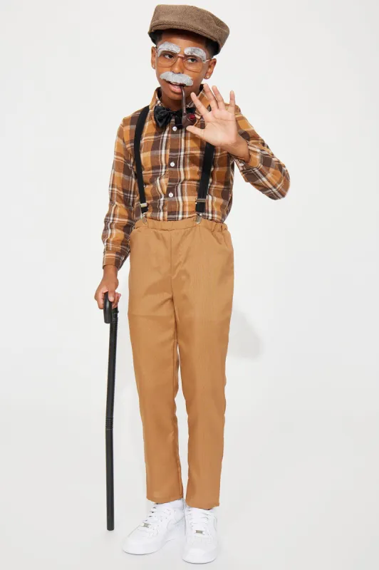 Mini Lil Old Man Costume - Brown sold by Fashion Nova