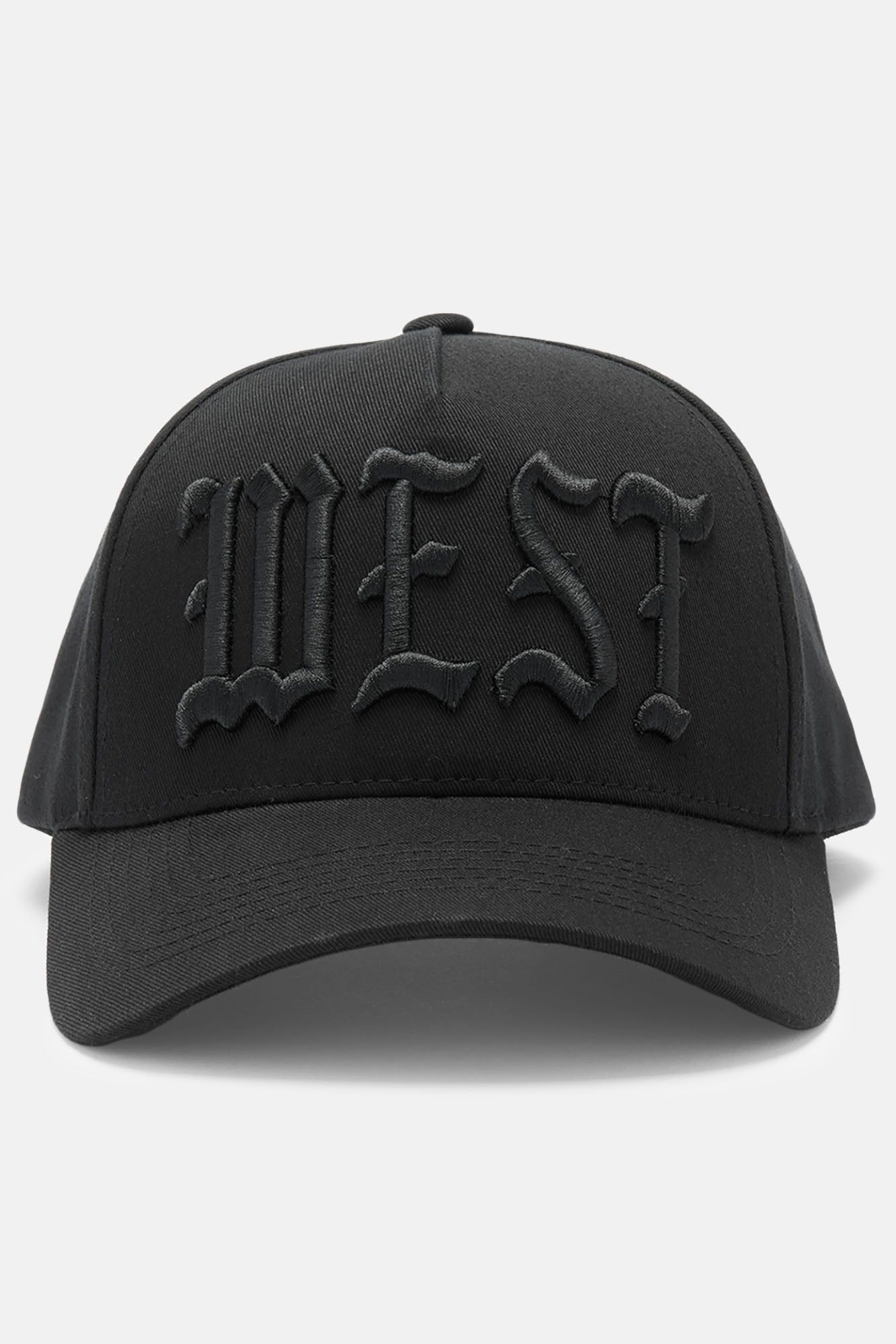 West Side Snapback Hat - Black/Black sold by Fashion Nova product image thumbnail 2