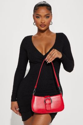 Just Another Day Handbag - Red sold by Fashion Nova