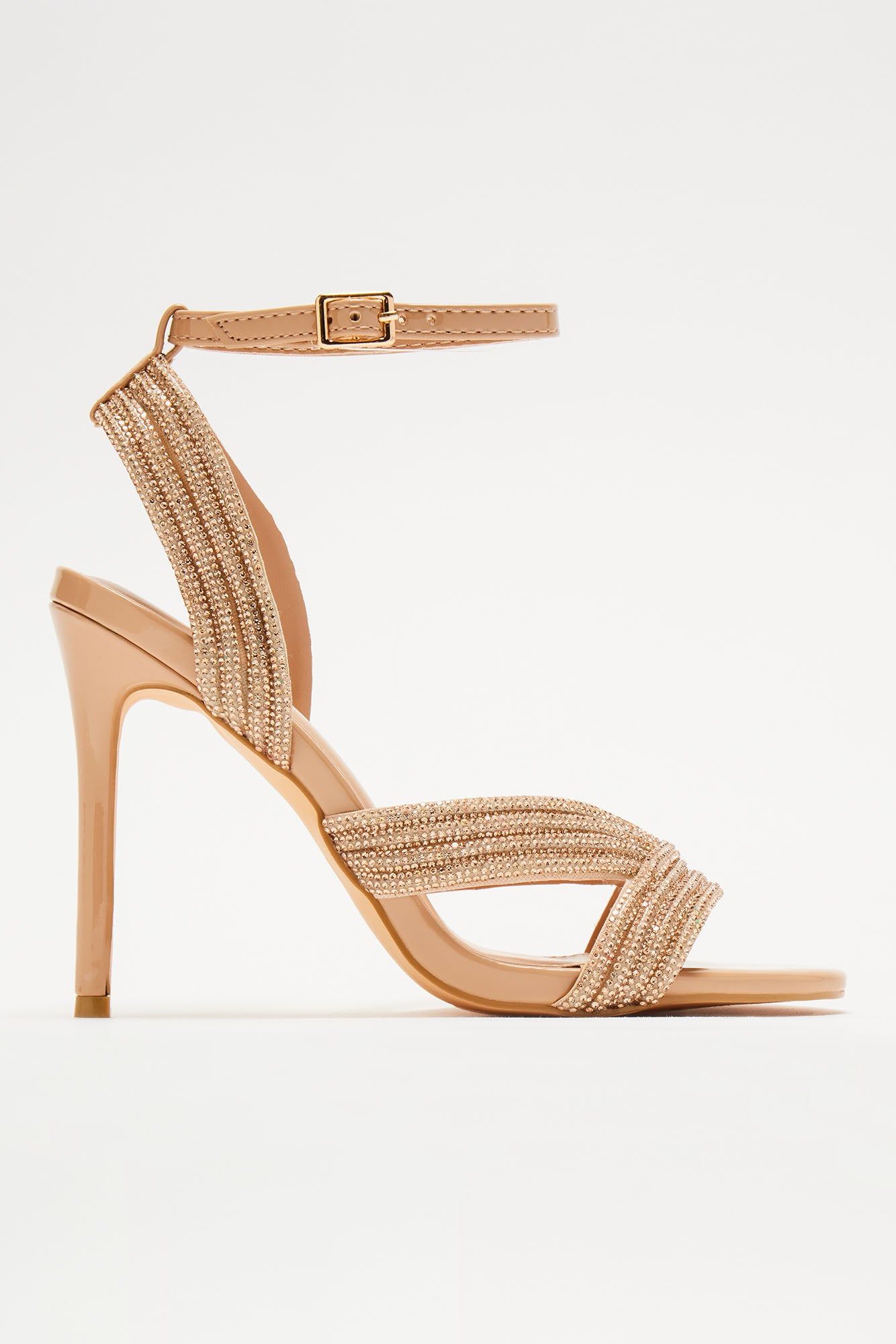 Odessa Rhinestone Heels - Rose Gold sold by Fashion Nova product image thumbnail 5