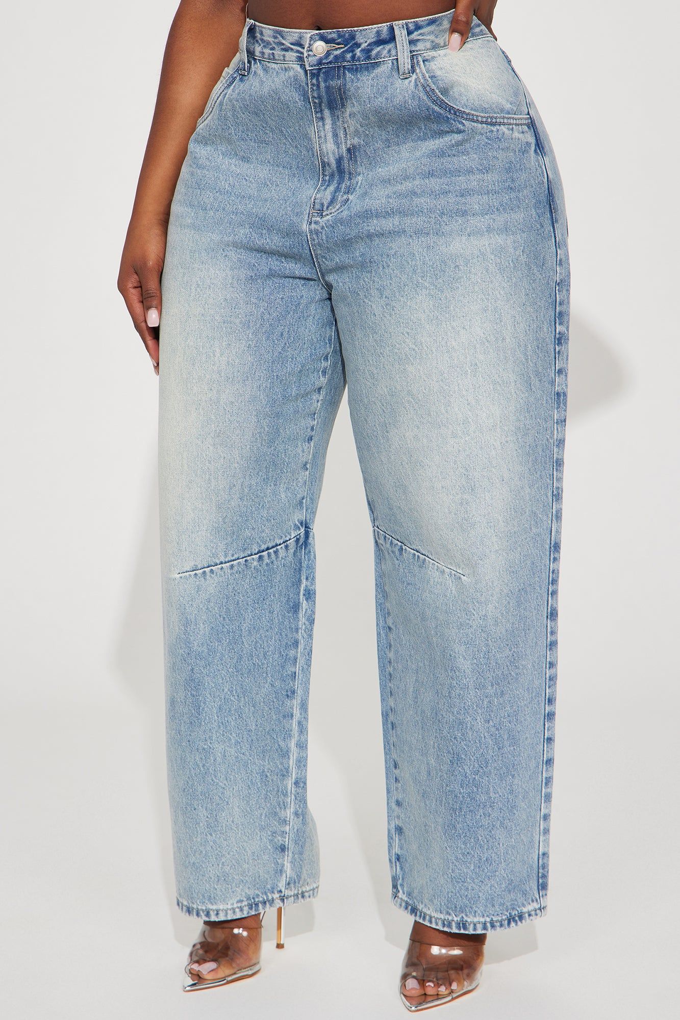 Cant Let Go Baggy Jeans - Medium Wash sold by Fashion Nova product image thumbnail 5
