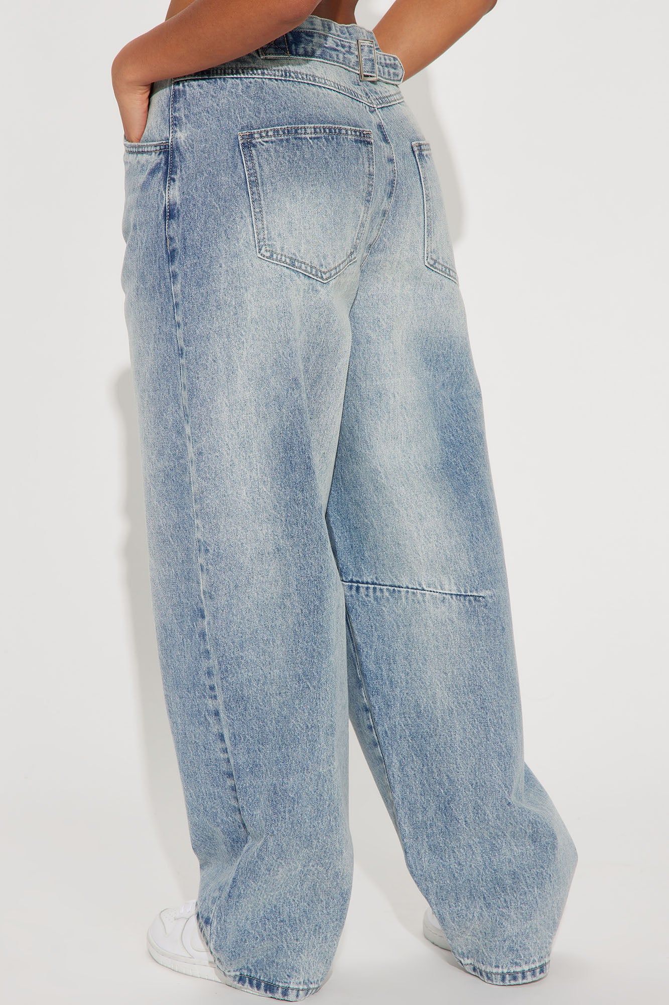 Cant Let Go Baggy Jeans - Medium Wash sold by Fashion Nova product image thumbnail 3