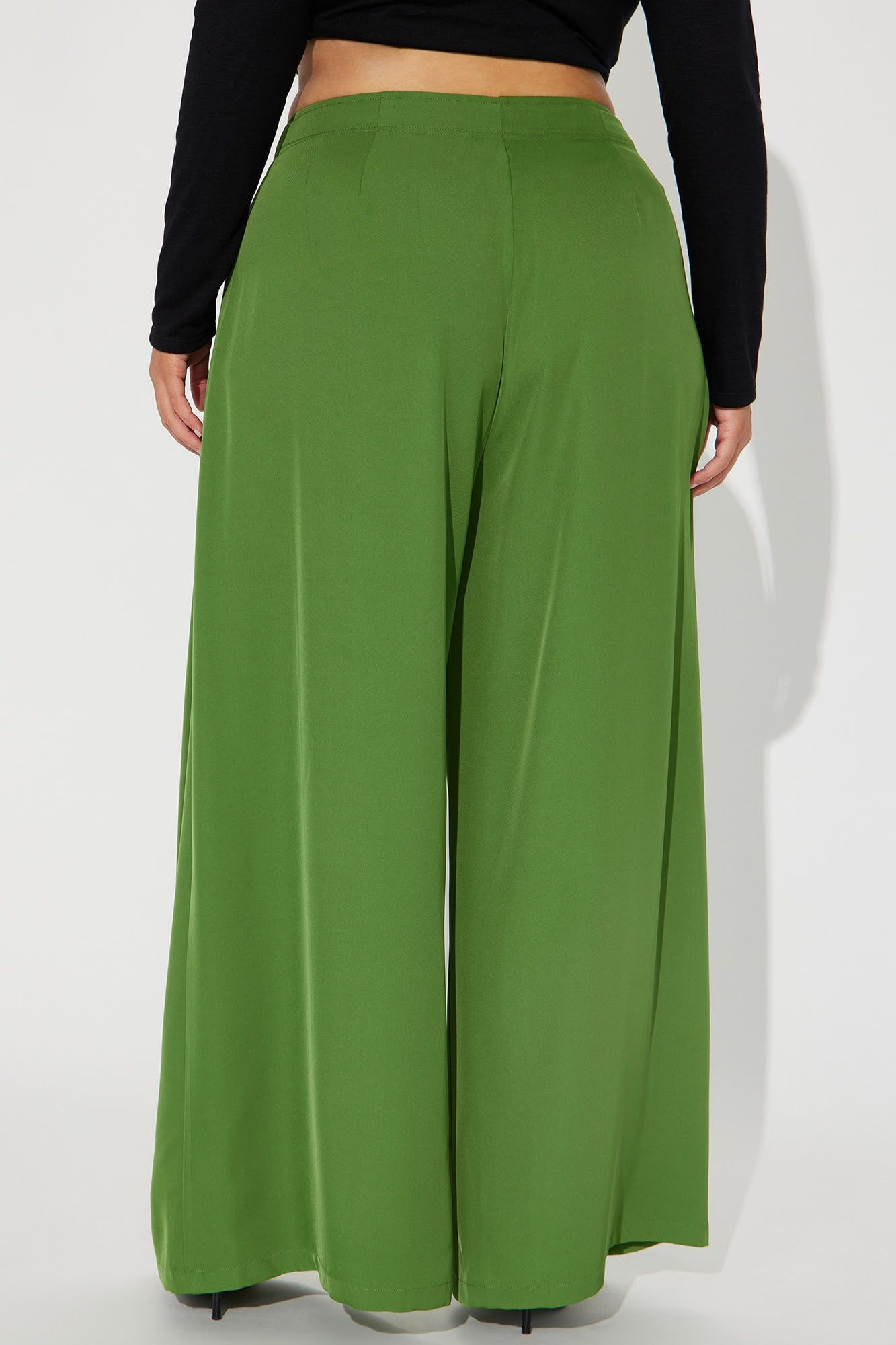 Got That Feeling Pleated Trouser - Green sold by Fashion Nova product image thumbnail 6