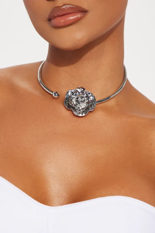 Rosetta Stone Choker - Silver sold by Fashion Nova