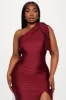 Gabriette Maxi Dress - Burgundy sold by Fashion Nova