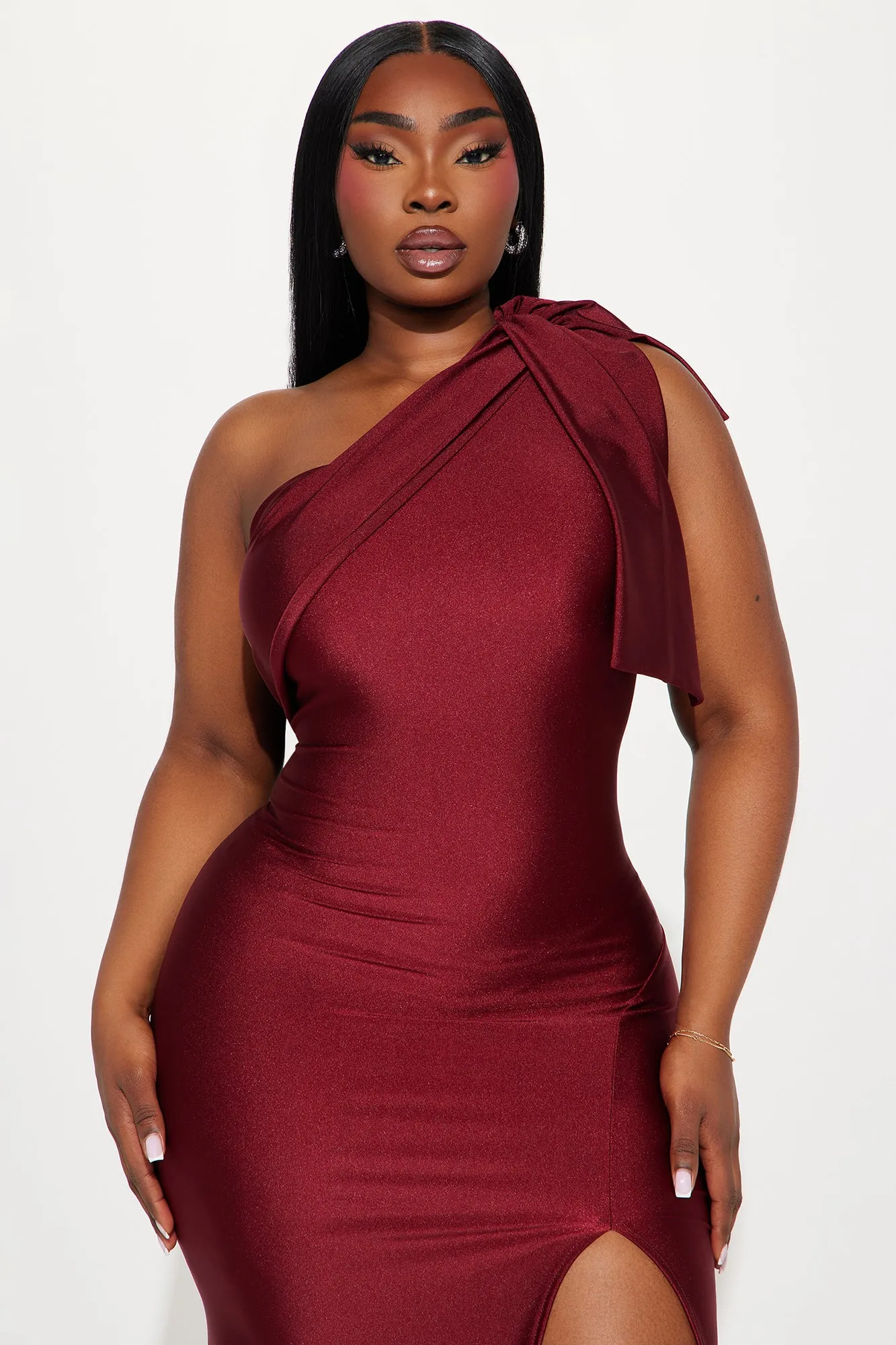 Gabriette Maxi Dress - Burgundy sold by Fashion Nova product image thumbnail 5