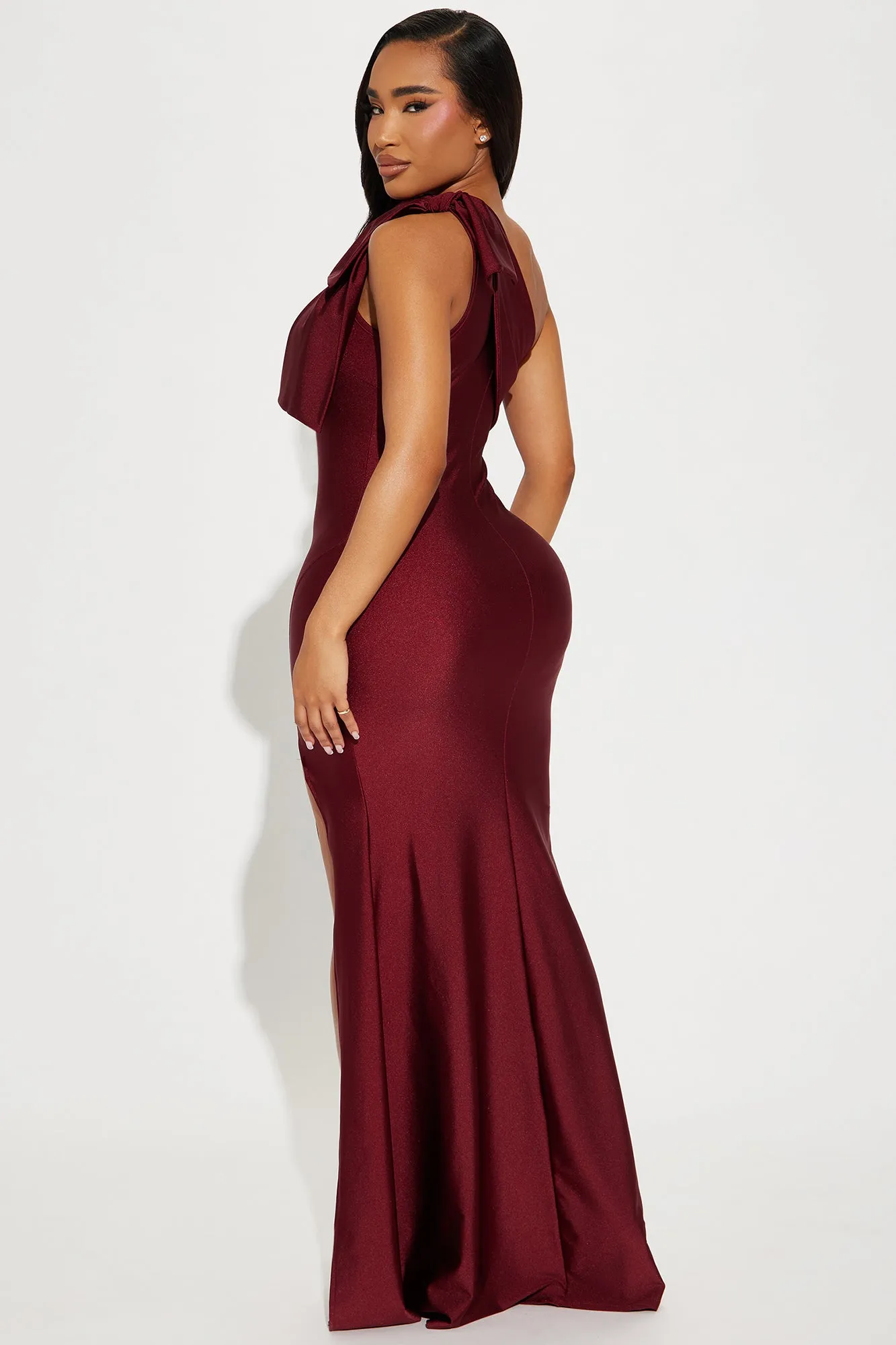 Gabriette Maxi Dress - Burgundy sold by Fashion Nova product image thumbnail 3