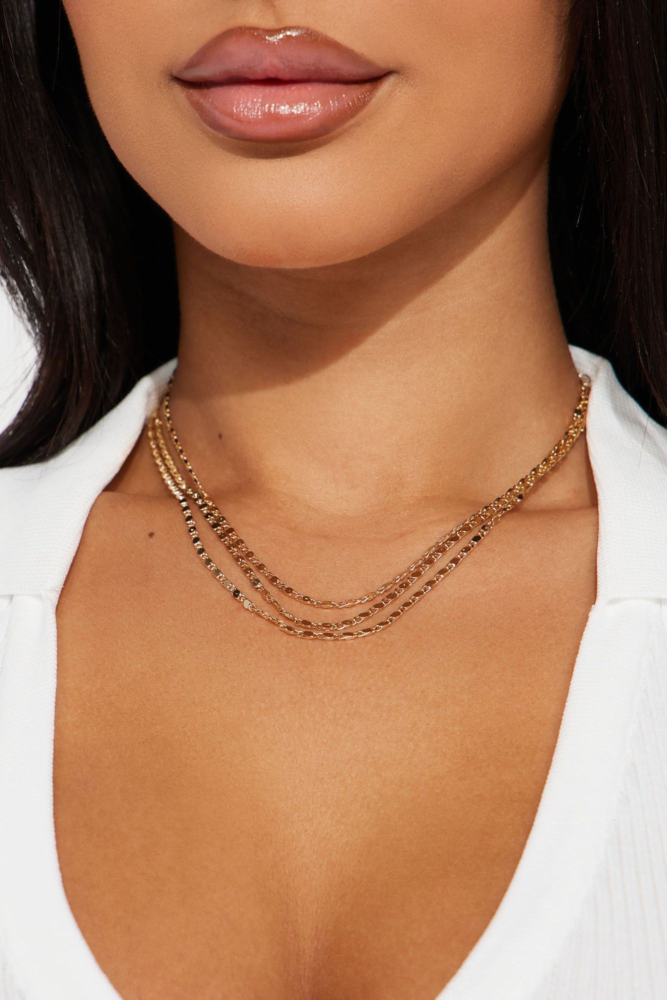 Summer Glow Necklace - Gold sold by Fashion Nova