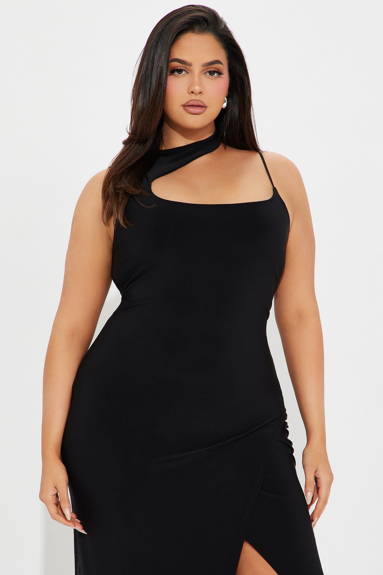 Top Of The Line Midi Dress - Black sold by Fashion Nova product image thumbnail 5
