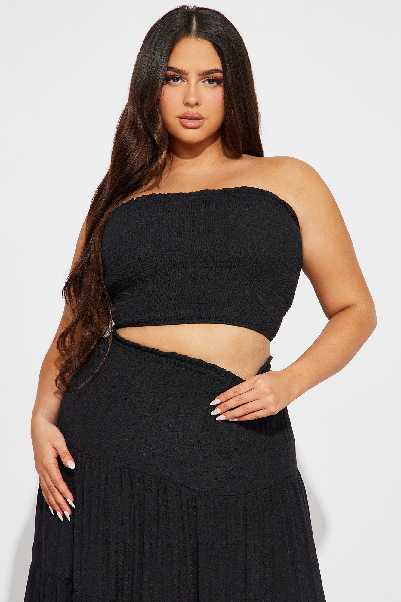 Lost In Paradise Skirt Set - Black sold by Fashion Nova product image thumbnail 5