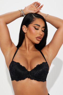 Sweet Fantasy Extreme Push Up Lace Bra - Black sold by Fashion Nova