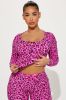 Wild Side PJ Pant Set - Hot Pink/combo sold by Fashion Nova