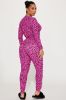 Wild Side PJ Pant Set - Hot Pink/combo sold by Fashion Nova