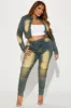 Away From Here Stretch Moto Skinny Jeans - Vintage Wash sold by Fashion Nova