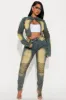 Away From Here Stretch Moto Skinny Jeans - Vintage Wash sold by Fashion Nova