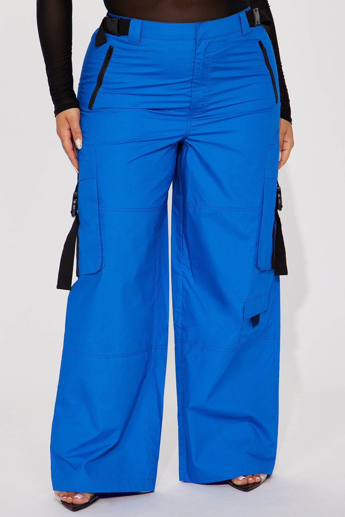 Keep It On The Low Cargo Pant - Royal sold by Fashion Nova product image thumbnail 5
