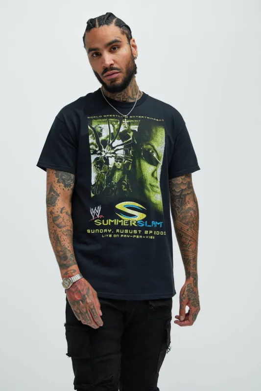 WWE Summer Slam 2000 Short Sleeve Tee - Black sold by Fashion Nova