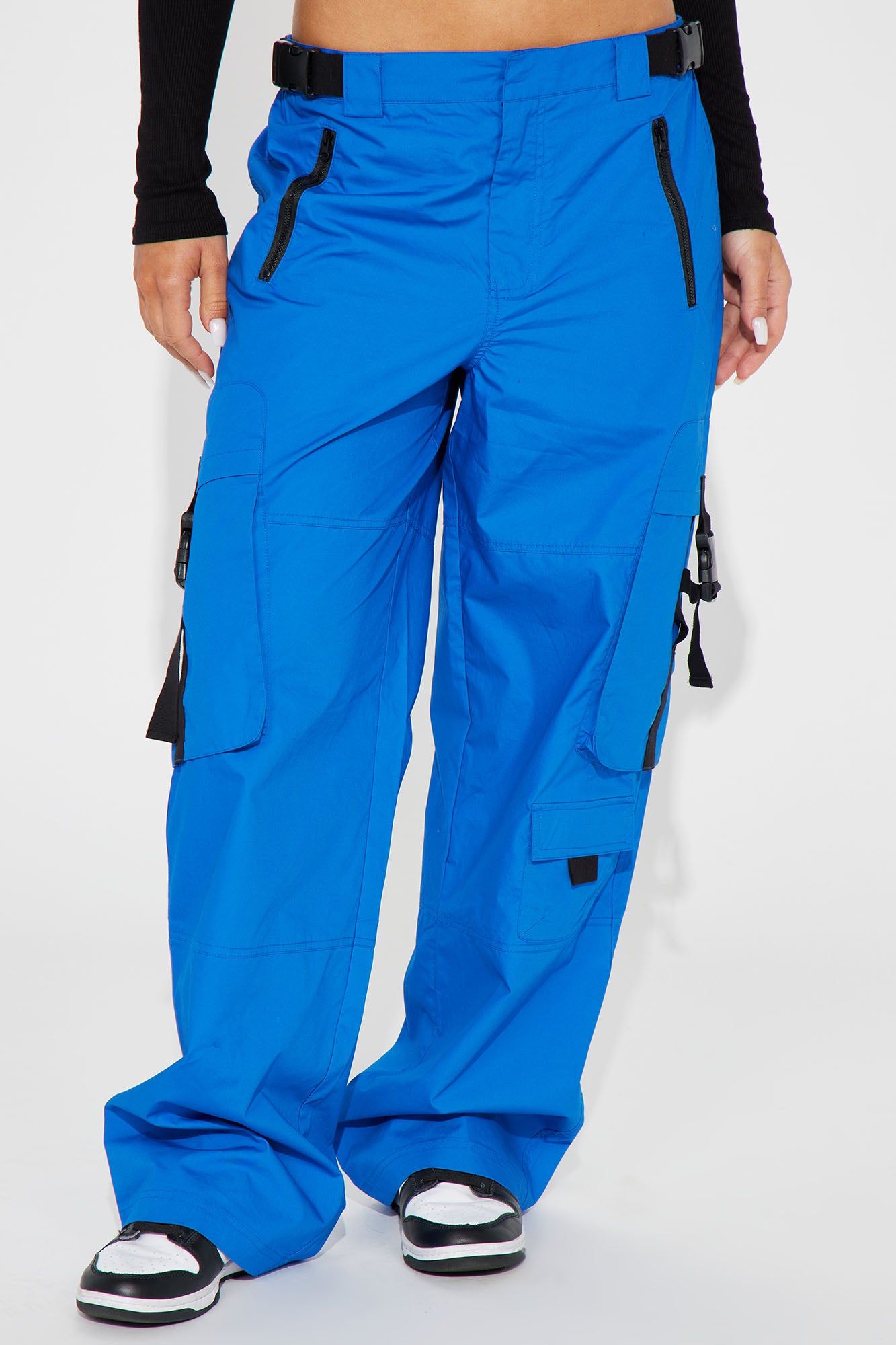 Keep It On The Low Cargo Pant - Royal sold by Fashion Nova product image thumbnail 2