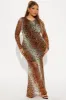 Alexa Leopard Maxi Dress - Leopard sold by Fashion Nova
