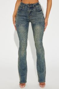 Vera Sculpting Stretch Bootcut Jeans - Medium Wash sold by Fashion Nova