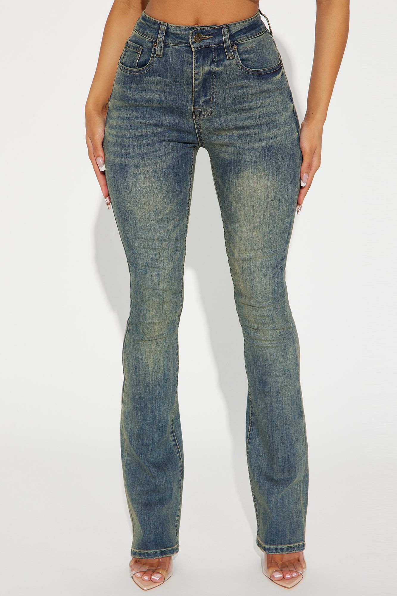 Vera Sculpting Stretch Bootcut Jeans - Medium Wash sold by Fashion Nova product image thumbnail 2