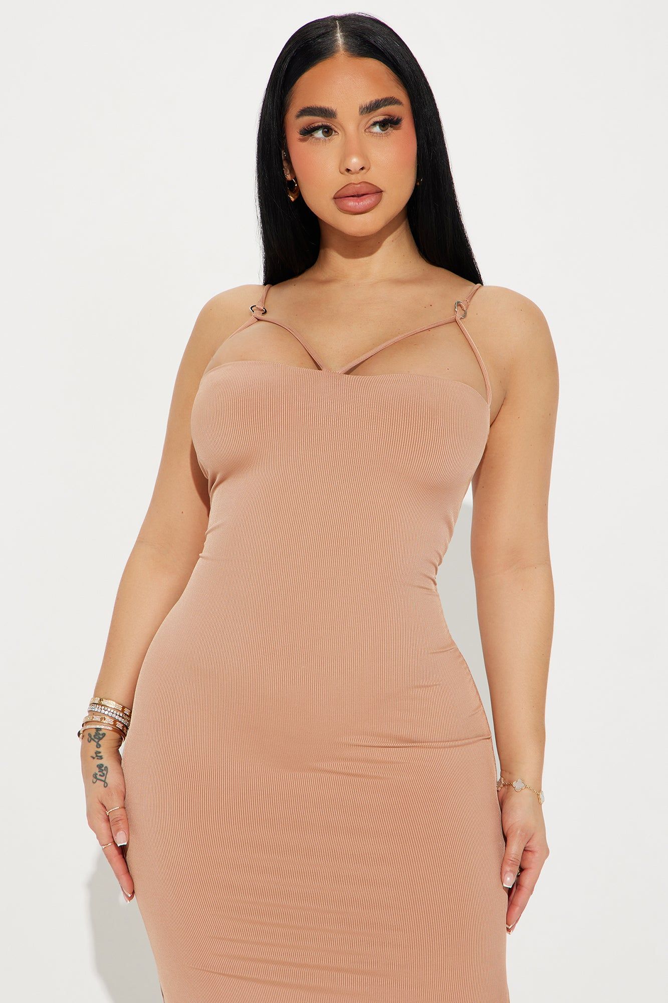 Kate Maxi Dress - Tan sold by Fashion Nova product image thumbnail 2