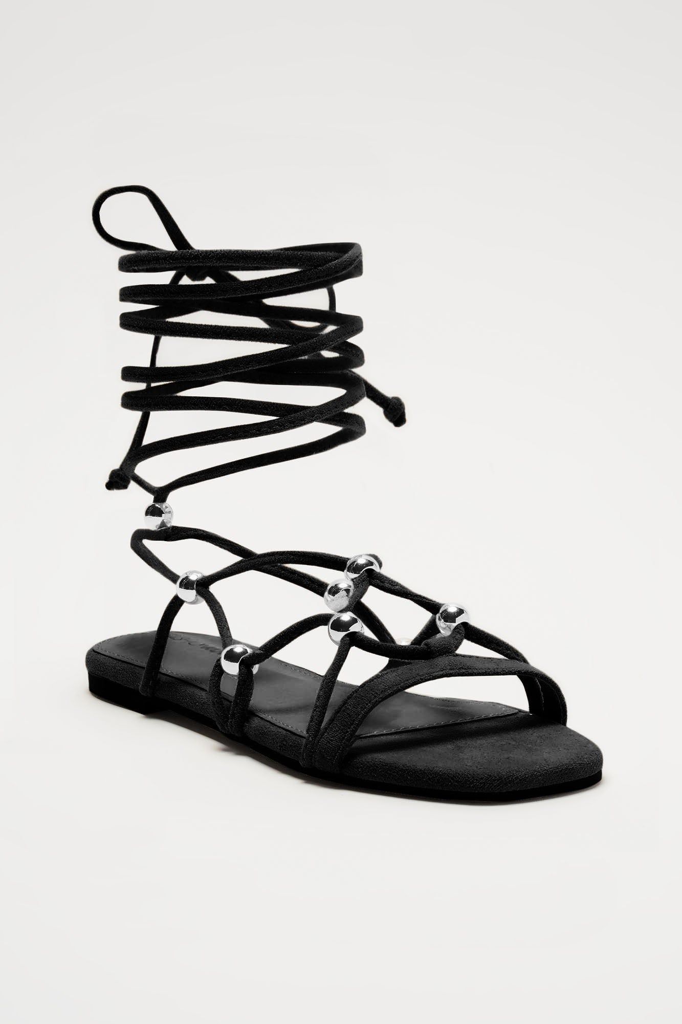 Ineza Flat Sandals - Black sold by Fashion Nova product image thumbnail 2