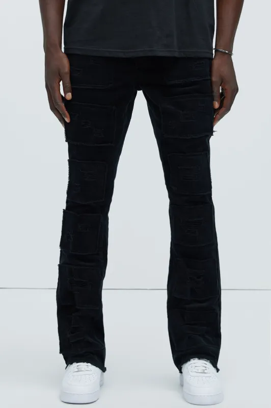 Let You Go Corduroy Pants - Black sold by Fashion Nova