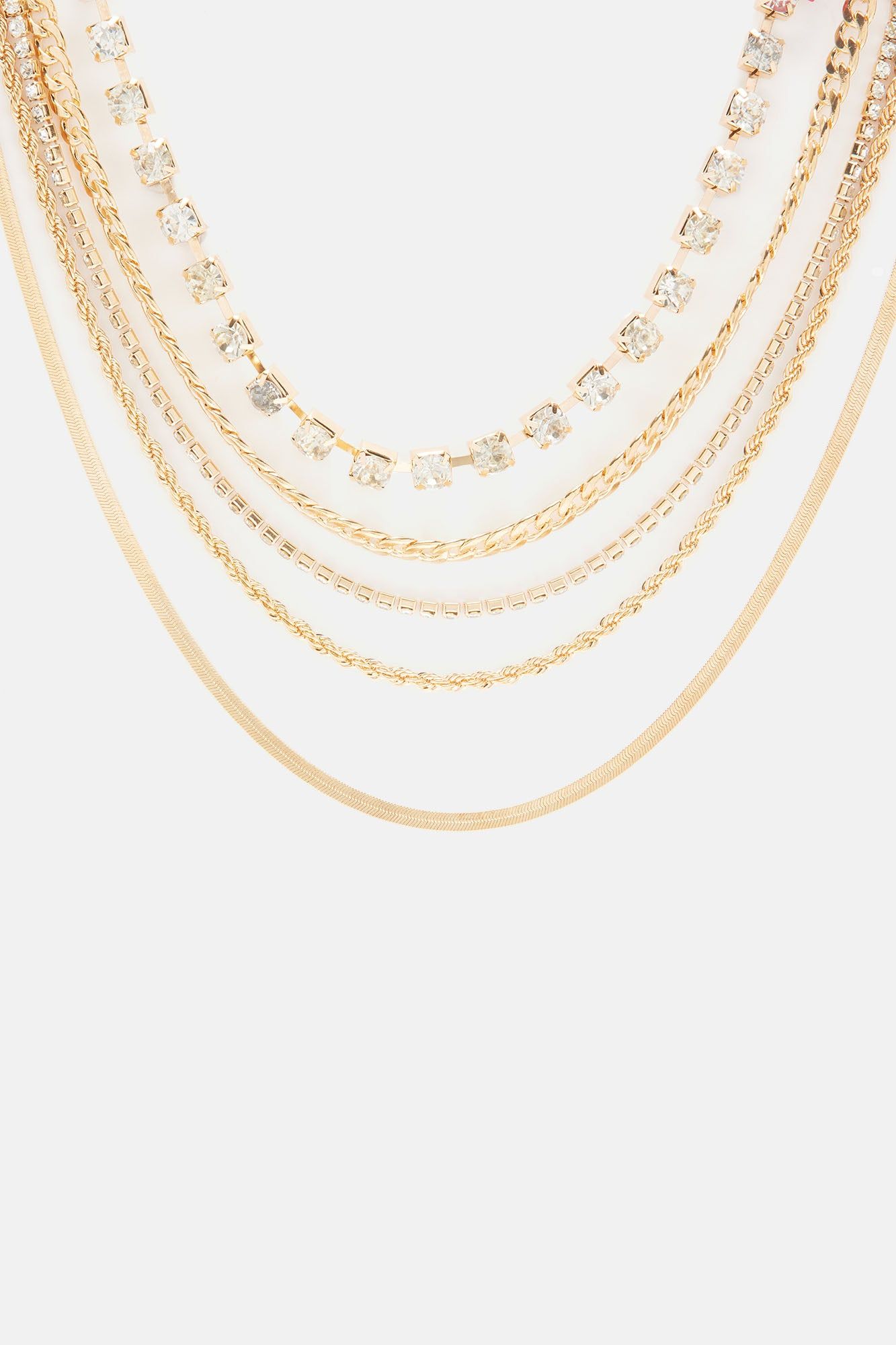 Can't Never Have Too Much Necklace - Gold sold by Fashion Nova product image thumbnail 4