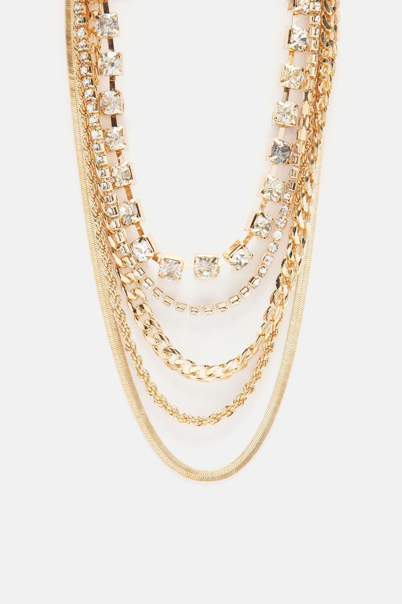 Can't Never Have Too Much Necklace - Gold sold by Fashion Nova product image thumbnail 3