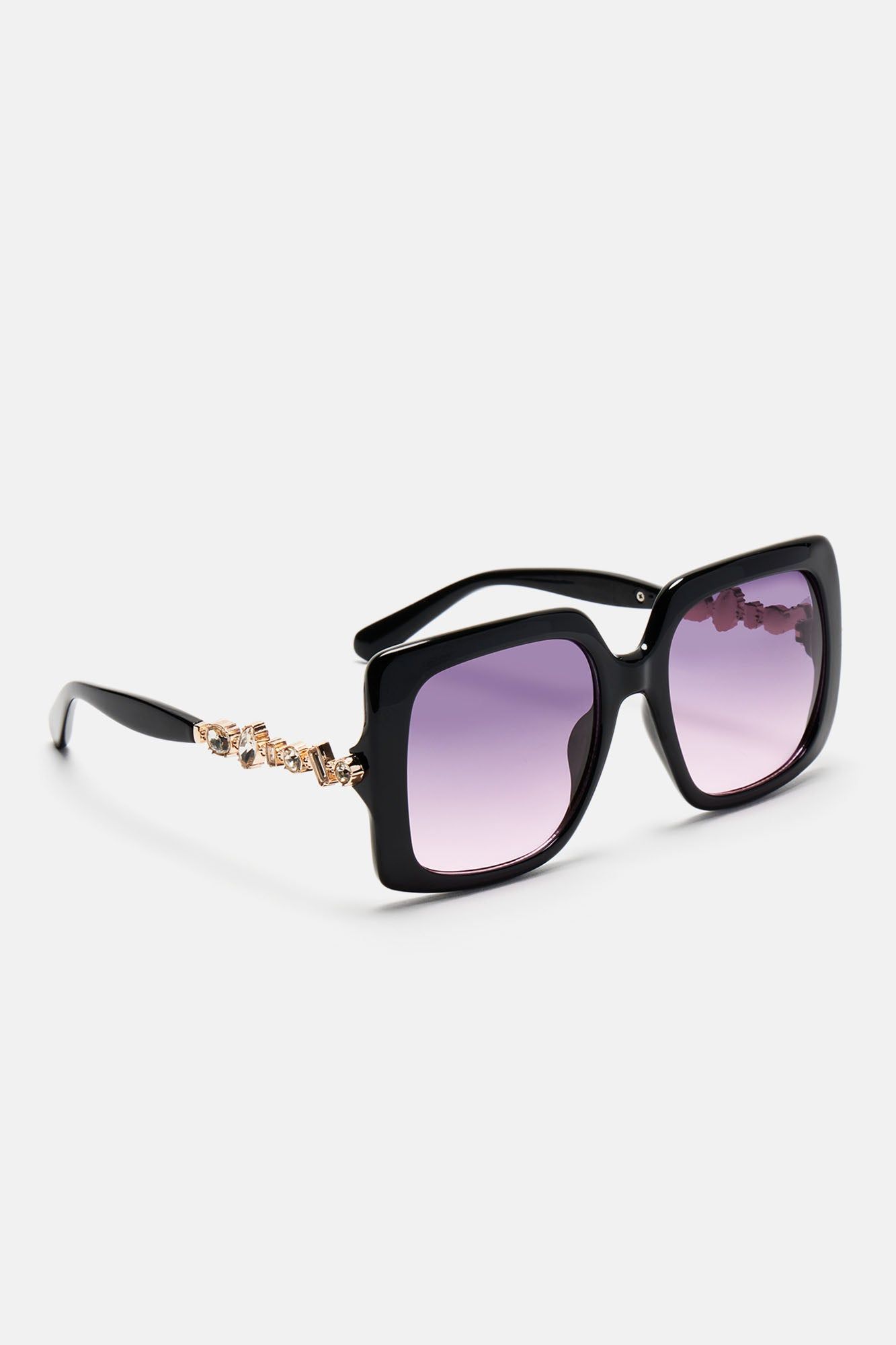 So Great Sunglasses - Black sold by Fashion Nova product image thumbnail 4