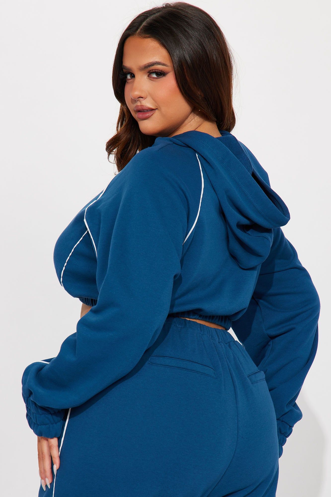 Good Moves Lounge Hoodie - Navy sold by Fashion Nova product image thumbnail 6