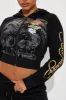 Ed Hardy Dreams Pant Set - Black sold by Fashion Nova