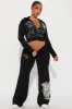 Ed Hardy Dreams Pant Set - Black sold by Fashion Nova