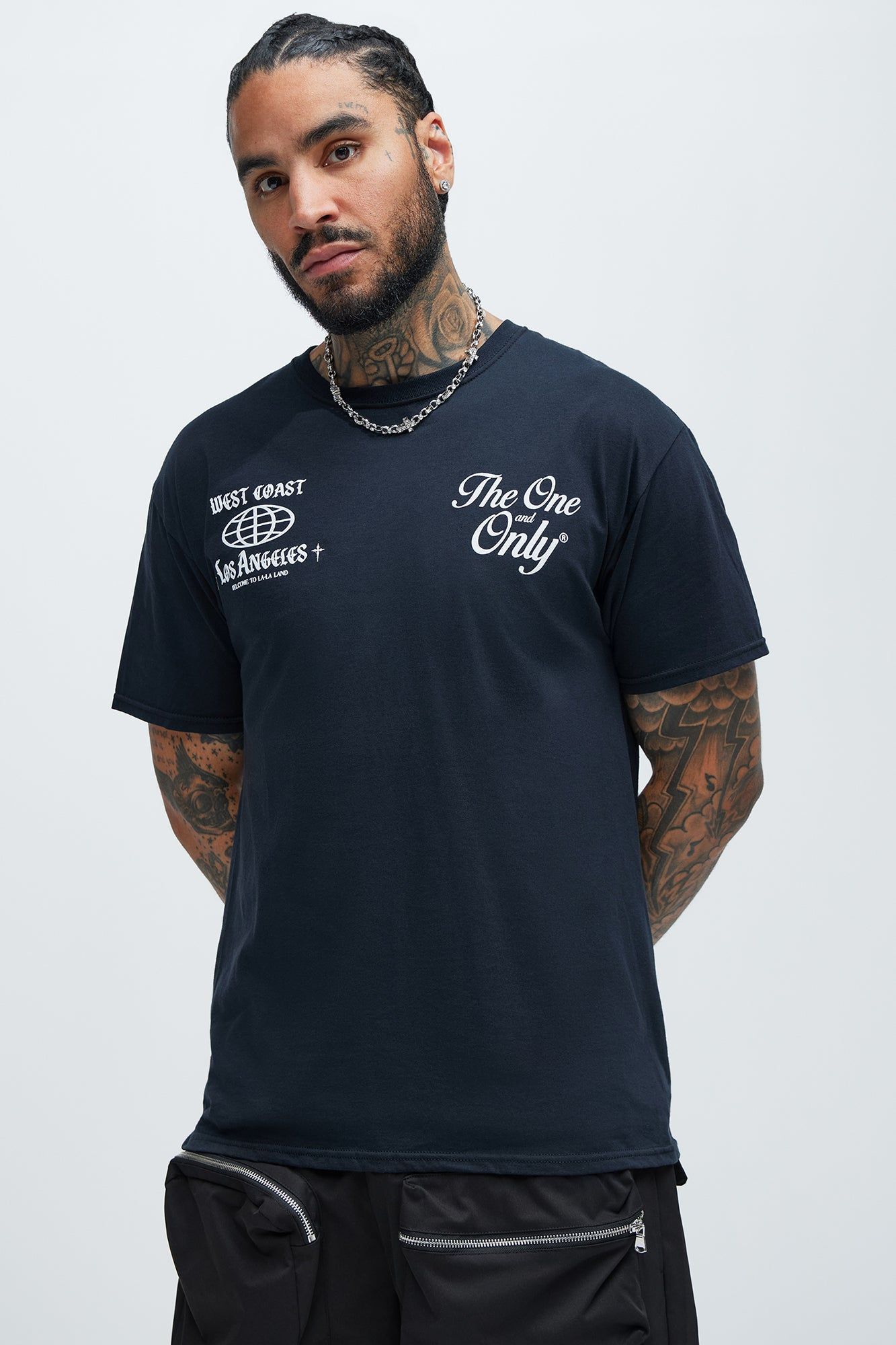 The One And Only Short Sleeve Tee - Black sold by Fashion Nova