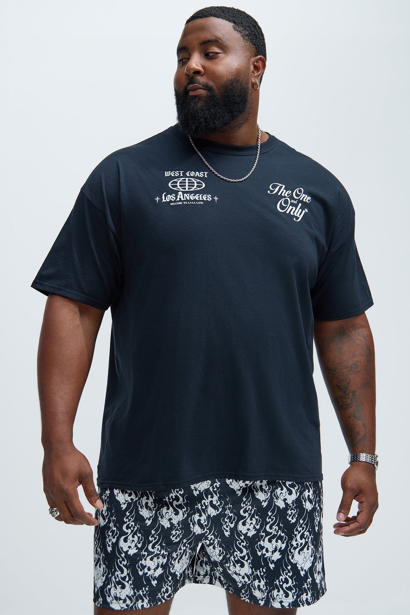 The One And Only Short Sleeve Tee - Black sold by Fashion Nova product image thumbnail 5