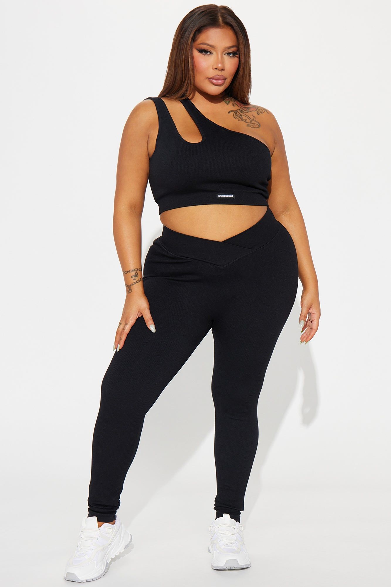 Namaste Seamless Active Leggings - Black sold by Fashion Nova product image thumbnail 5