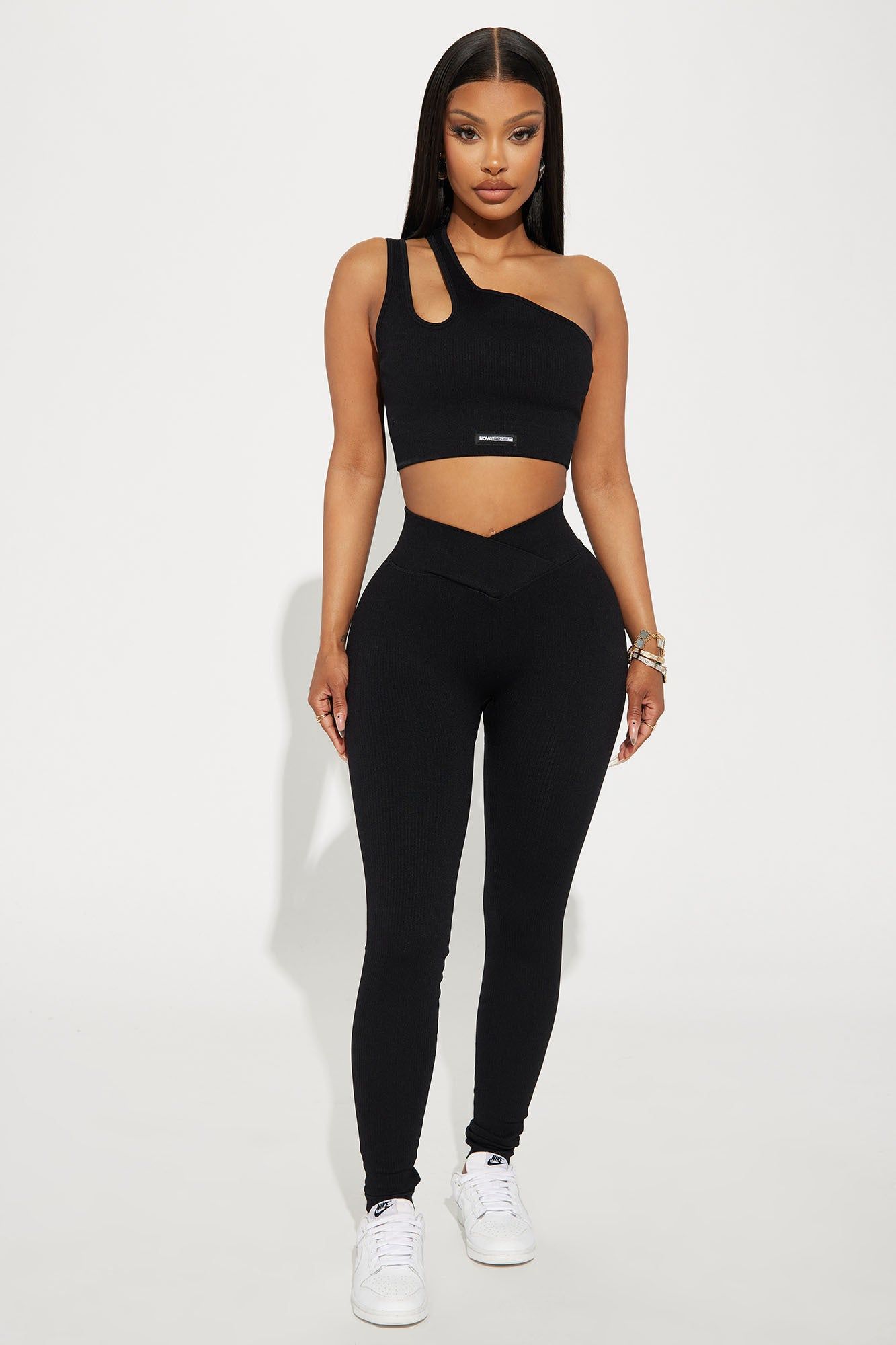Namaste Seamless Active Leggings - Black sold by Fashion Nova
