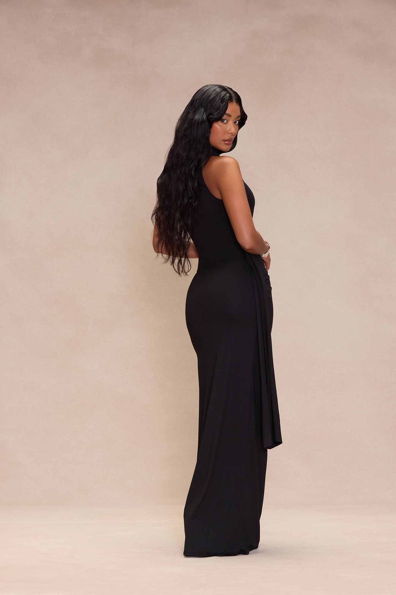 Saree Maxi Dress - Black sold by Fashion Nova product image thumbnail 3