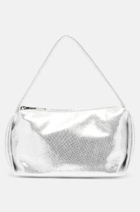 A Little Shimmer Handbag - Silver sold by Fashion Nova