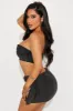 Rodeo Princess Skirt Set - Black Wash sold by Fashion Nova