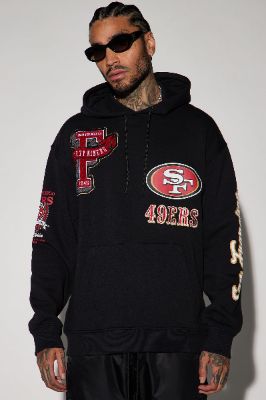 49ers Campus Hoodie - Black sold by Fashion Nova